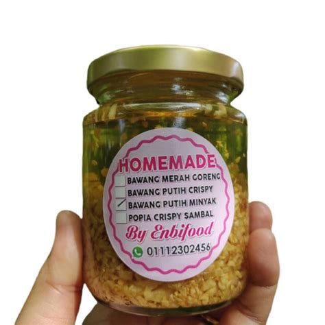 Tambahkan ½ liter air dan deterjen. MINYAK BAWANG PUTIH / FRIED GARLIC WITH OIL | Shopee Malaysia