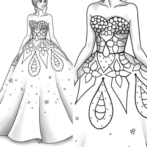 Printable Coloring Page Fashion And Clothes Colouring Sheet Fashion