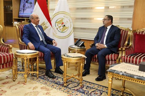 وزير العدل يستقبل نظيره اليمني لتعزيز أطر التعاون القضائي قناة صدى البلد