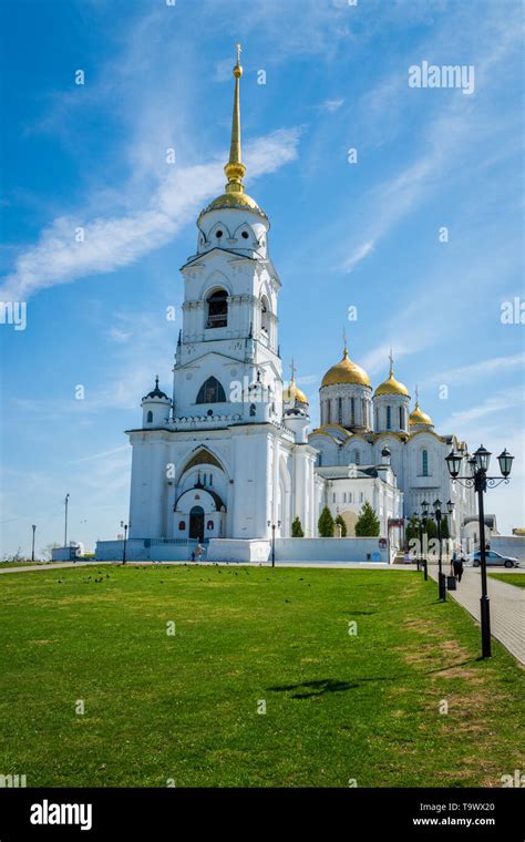 Vladimir Russia May 2019 The Assumption Cathedral In Vladimir The