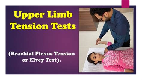 Upper Limb Tension Tests Ultt 1 Ultt 2 Ultt 3 Ultt 4 Youtube