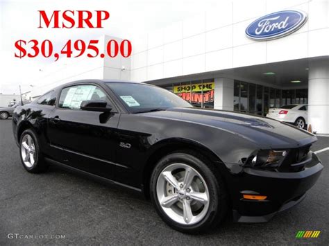 2011 Ebony Black Ford Mustang Gt Coupe 36817037 Car