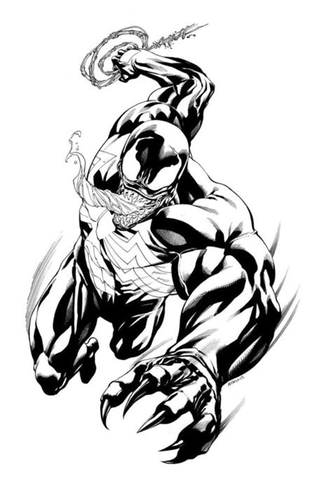Coloring Pages Venom Printable For Kids And Adults Free