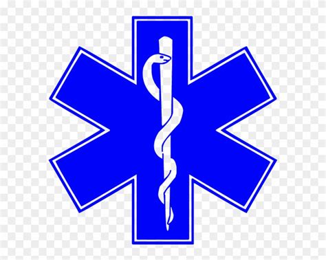 Blue Star Of Life Medical Symbol Star Of Life Stickers Free