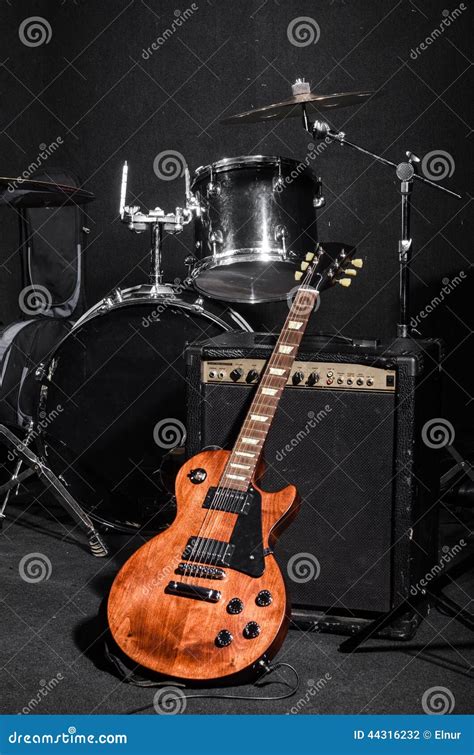 Set Of Musical Instruments Stock Photo Image Of Cymbal 44316232