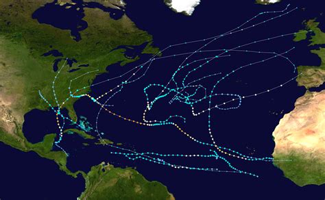 Early 2019 Atlantic Hurricane Season Prediction Slightly Below Average - Surfline