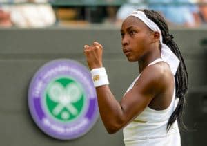 Year Old Tennis Sensation Cori Gauff Stuns Centre Court To Progress To Wimbledon Th Round