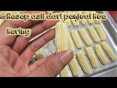 Ya sajian menyegarkan ini banyak dijual dengan aneka rasa yang nikmat. RESEP DAN CARA MEMBUAT KUE KERING KANJI SUSU BESERTA TIPS CARA MEMBUATNYA - YouTube