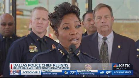 Dallas Police Chief First Woman To Lead Department Announces Resignation Youtube