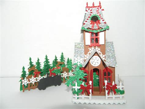 Tim Holtz Christmas Gingerbread House Christmas Paper Crafts