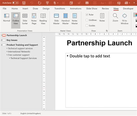 How To Use Outline View In Powerpoint Happy Ltd