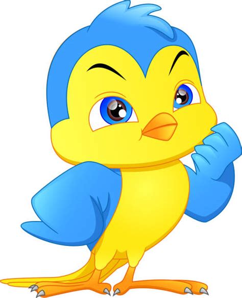 100 Cartoon Bluebird Waving Bird Illustrations Royalty Free Vector