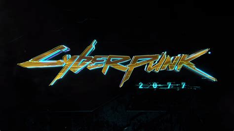 Cyberpunk 2077 Logo 4k Wallpaper