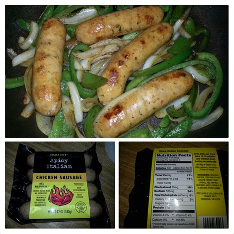 I used bulk italian pork sausage instead of chicken sausage and my own turkey stock from thanksgiving. Shannon's Lightening the Load: Trader Joe's Spicy Italian ...