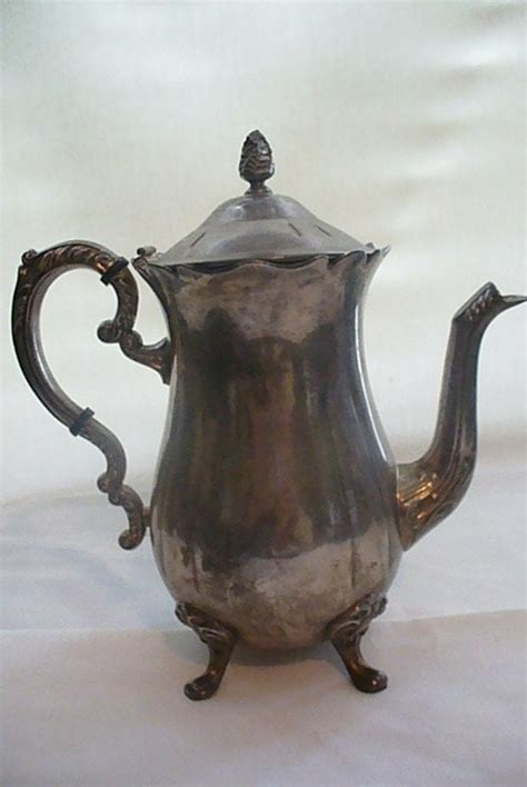 Silverplate Teapot International Silver Company By Momentofzen
