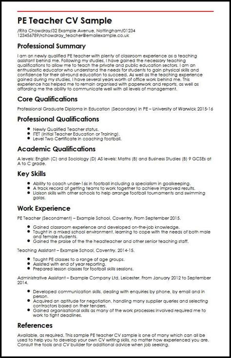 Cv example with no job experience. 14-15 professional qualification examples ...