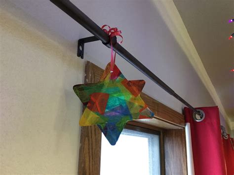 Stained Glass Star Ornaments