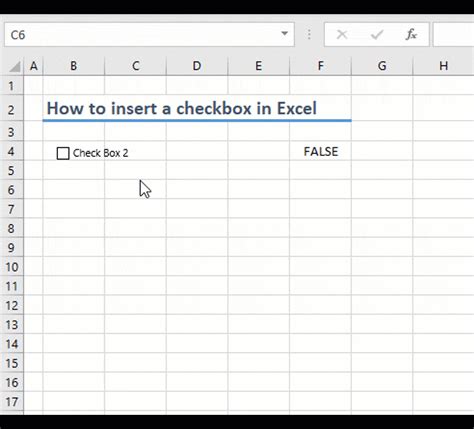 How To Insert A Checkbox In Excel Hot Sex Picture