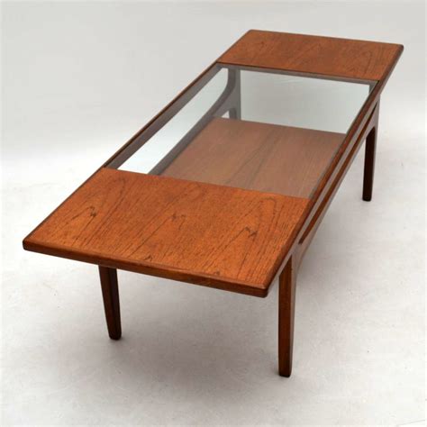 It has a beautiful circular teak top, and sits on a brushed steel tulip base. Retro Teak Coffee Table by G- Plan Vintage 1960's ...