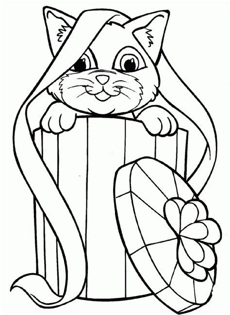 Simply click on the one of the thumb images below. Free Printable Kitten Coloring Pages For Kids - Best ...