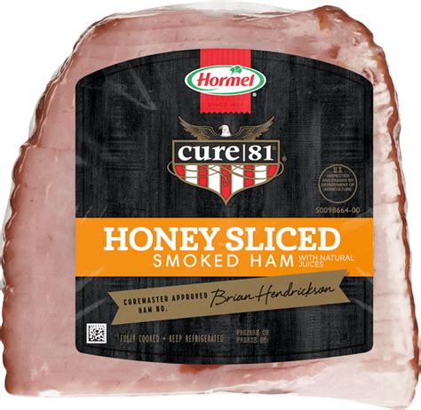 Boneless Honey Smoked Sliced Ham Hormel® Cure 81® Ham