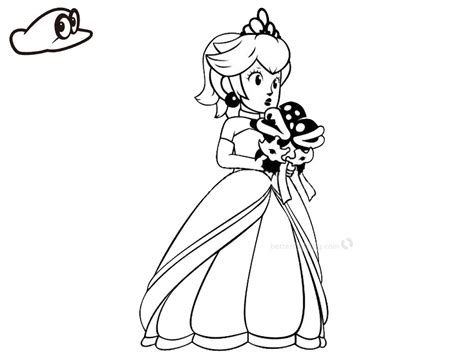 Cappy super mario odyssey coloring pages to print coloring pages. Mario Odyssey Coloring Pages at GetColorings.com | Free ...