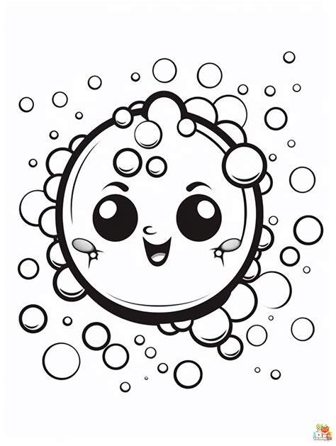 Bubbles Coloring Pages Unleashing Imagination With Magical Art