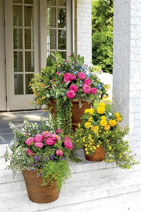 30 Front Porch Flower Pot Ideas Decoomo