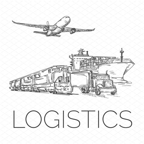 Logistics Sign Illustrations Creative Market