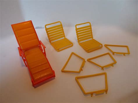 Vintage Barbie. Pool set. patio. garden. Arco 1980. Made in Hong Kong