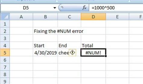 Common Excel Formula Errors And How To Fix Them