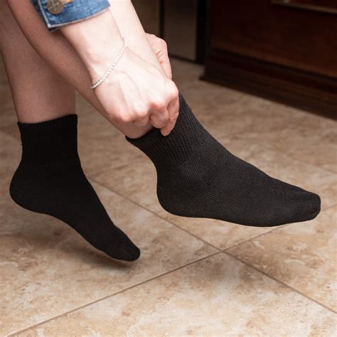 Diabetic Ankle Socks Quarter Length Socks Careactive
