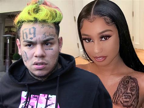 6ix9ines Girlfriend Cant Contact Him Following Her Domestic Violence