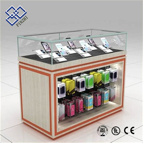 Cell Phone Repair Counter Design For Shop Guangzhou Pinzhi Display