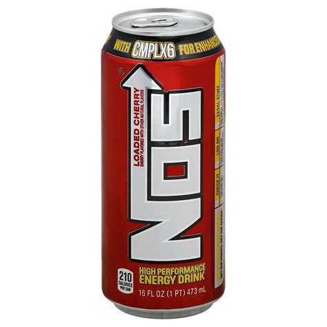 Nos Loaded Cherry Energy Drink Shop Sports And Energy Drinks At H E B