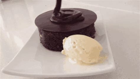 2.9m members in the gifrecipes community. Magic Chocolate Lava Cake GIF - Dessert Chocolate ...