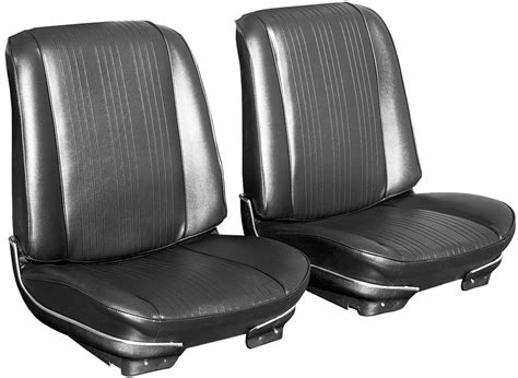 Seat Upholstery Kit 1967 Gtolemans Front Bucketsconvertible Rear