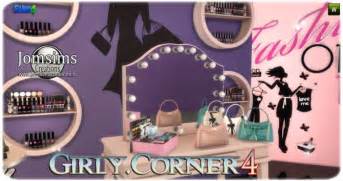 Girly Corner 4 Set At Jomsims Creations Sims 4 Updates