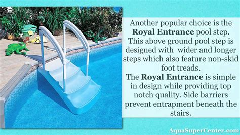 Popular Above Ground Pool Steps Youtube