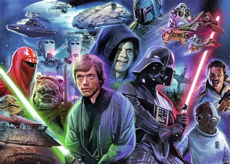For children, jigsaw puzzle can cultivate their thinking and practical ability. Comprar Puzzle Ravensburger Star Wars El Retorno del Jedi ...
