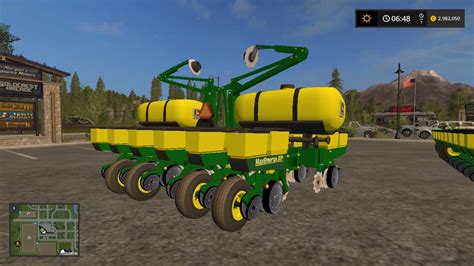 Fs17 John Deere 12 Row Seeder V1 1 Farming Simulator 19 17 15 Mod