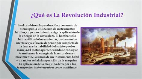 Lista Con Los Antecedentes De La Revoluci N Industrial Resumen Corto