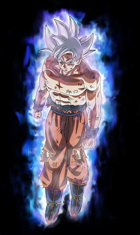 Goku Ultra Instinto Dominado Universo Dragon Ball Super Artwork