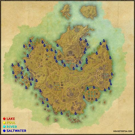 ESO Fishing Map Khenarthis Roost House Tertia