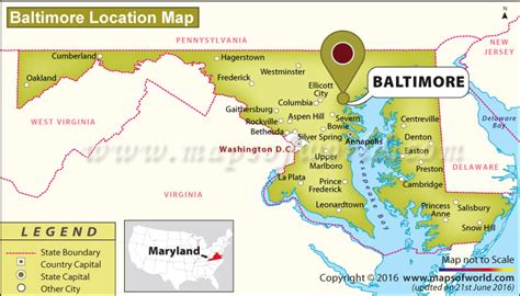 Where Is Baltimore Maryland Where Is Baltimore Located In Usa