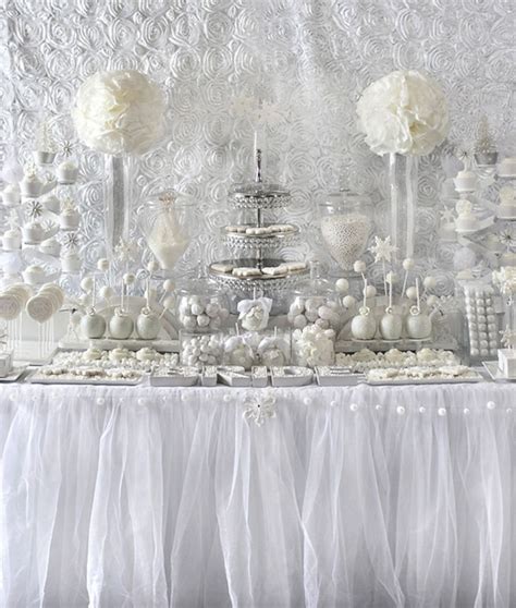 White Party Theme Ideas 21 Winter Bridal Shower Themes Bridal Shower