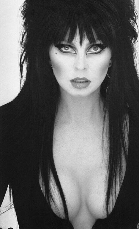 Elvira Give Me Some More Warm Milk Baby Dark Beauty Cassandra Peterson Goth Beauty