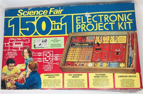 Science Fair 150 In 1 Electronic Project Kit No 28 248 Vintage 1976