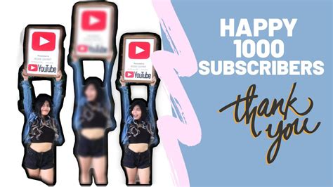 Happy 1000 Subscribers And I Got My Play Button Thanksgiving Video