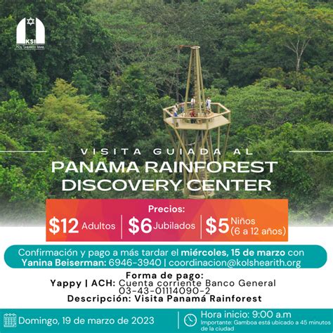 Visita Al Panama Rainforest Discovery Centervisita Al Panama Rainforest
